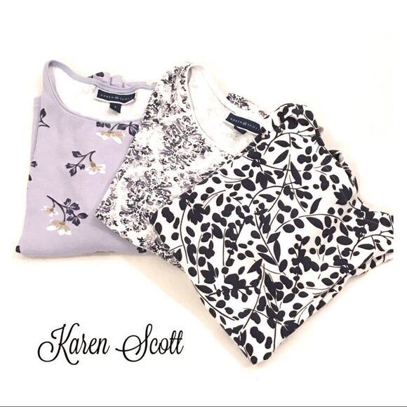 EUC Karen Scott Shirt Bundle - Picture 1 of 5